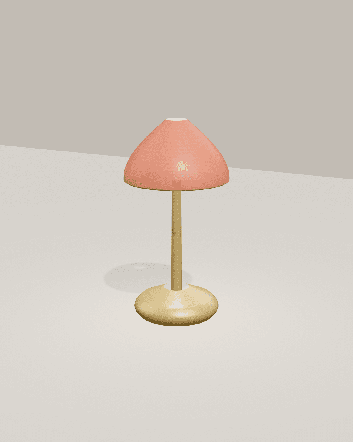 Beacon desk lamp styled for a workspace