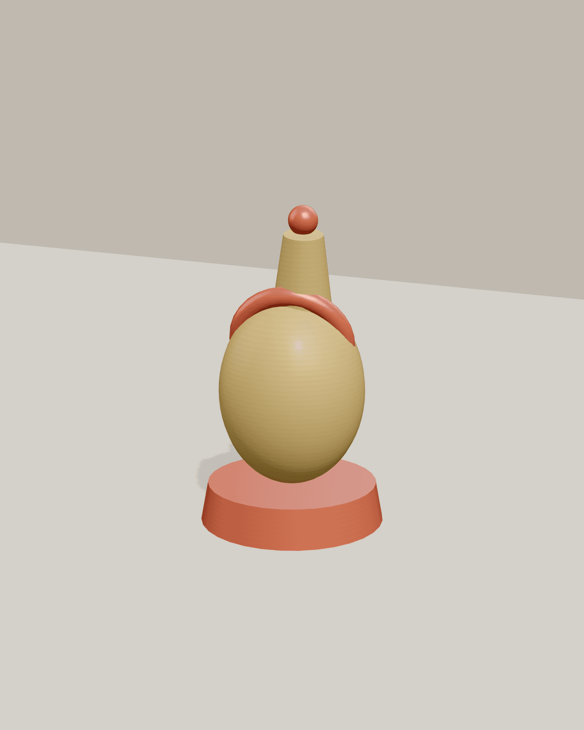 Capsule Sculpture, studio view 1