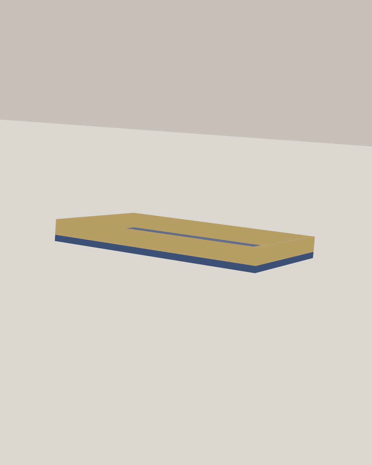 Control Panel Tray