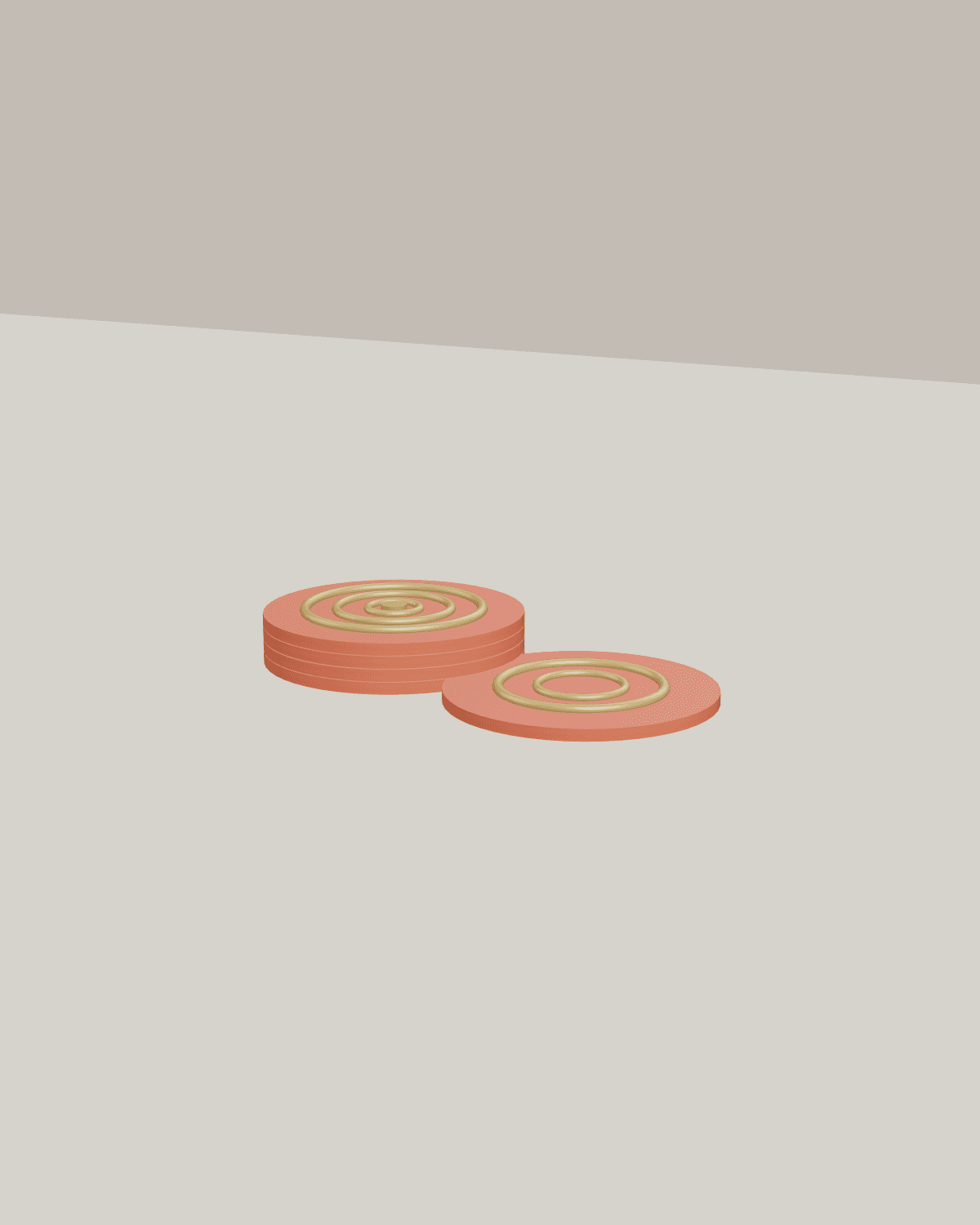 Orbit Ring Coasters