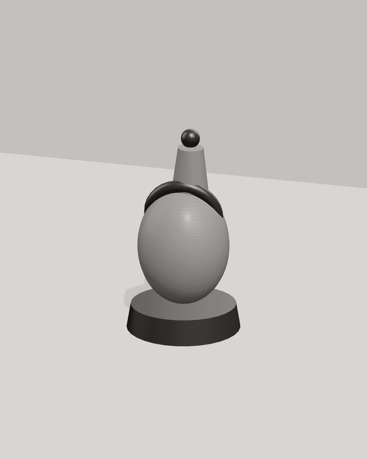 Form Study Sculpture – front view