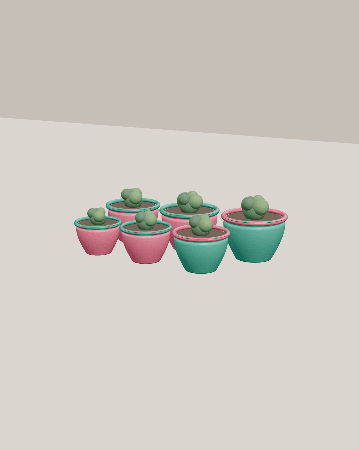 Confetti Planter 6-Pack