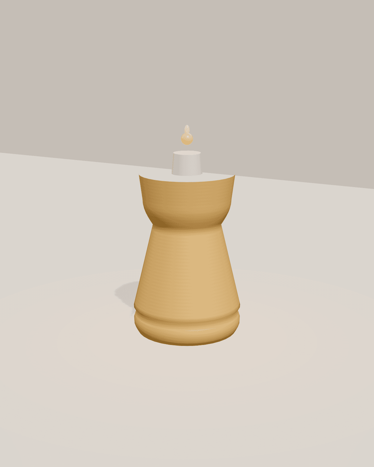 Sunbeam Candle Trio, studio view 1