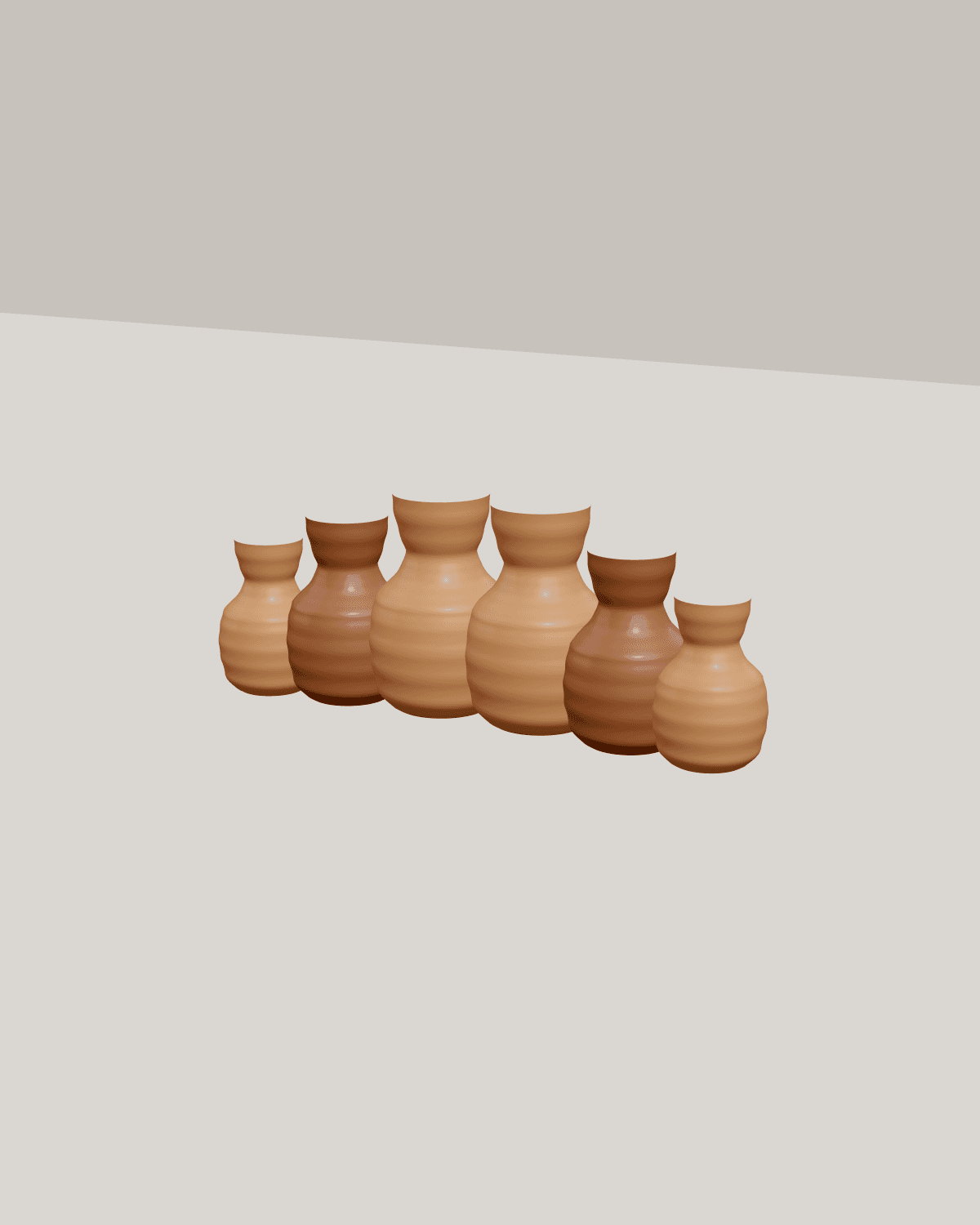 Sunset Vase 6-Pack