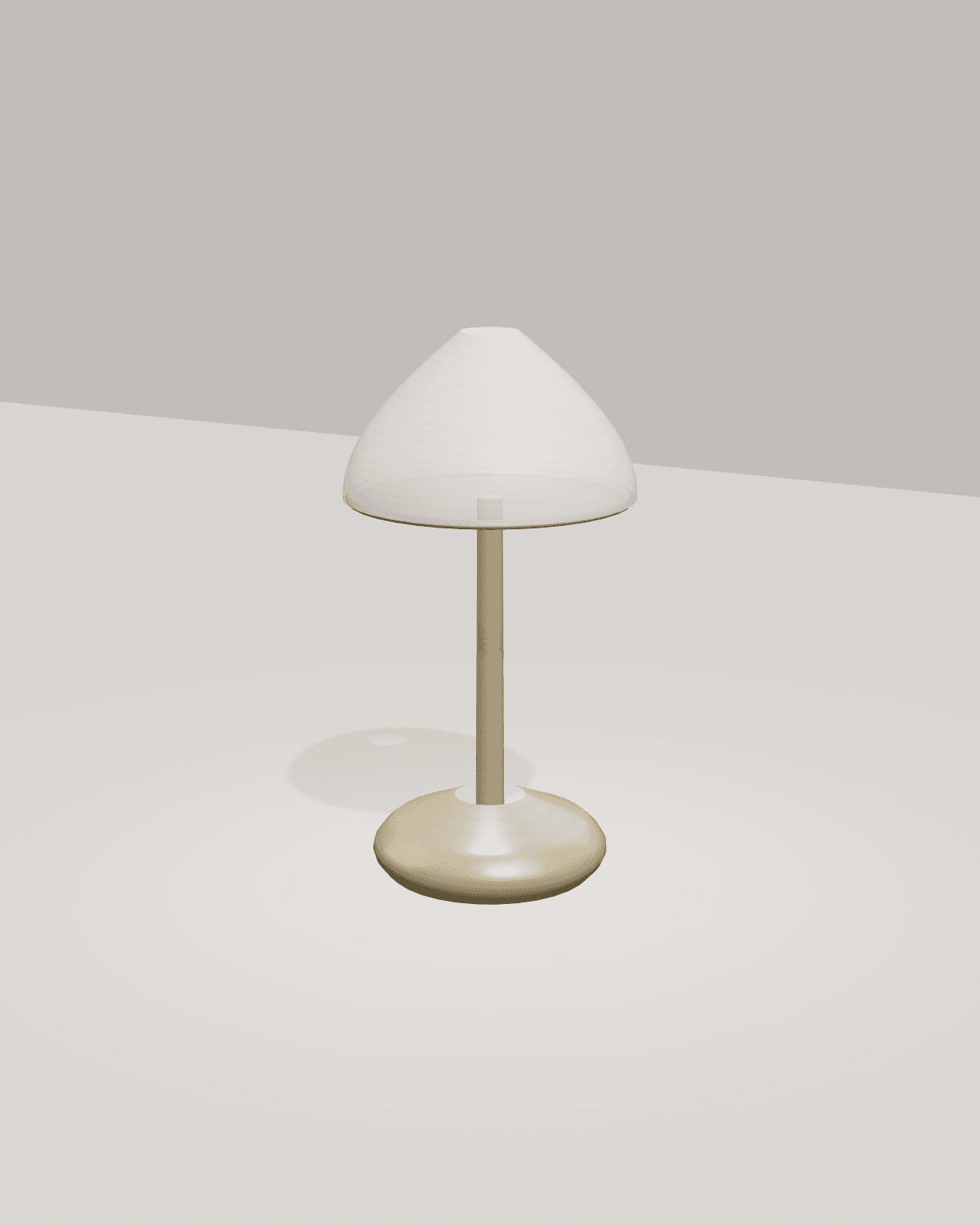 Paper Lantern Lamp, studio view 1