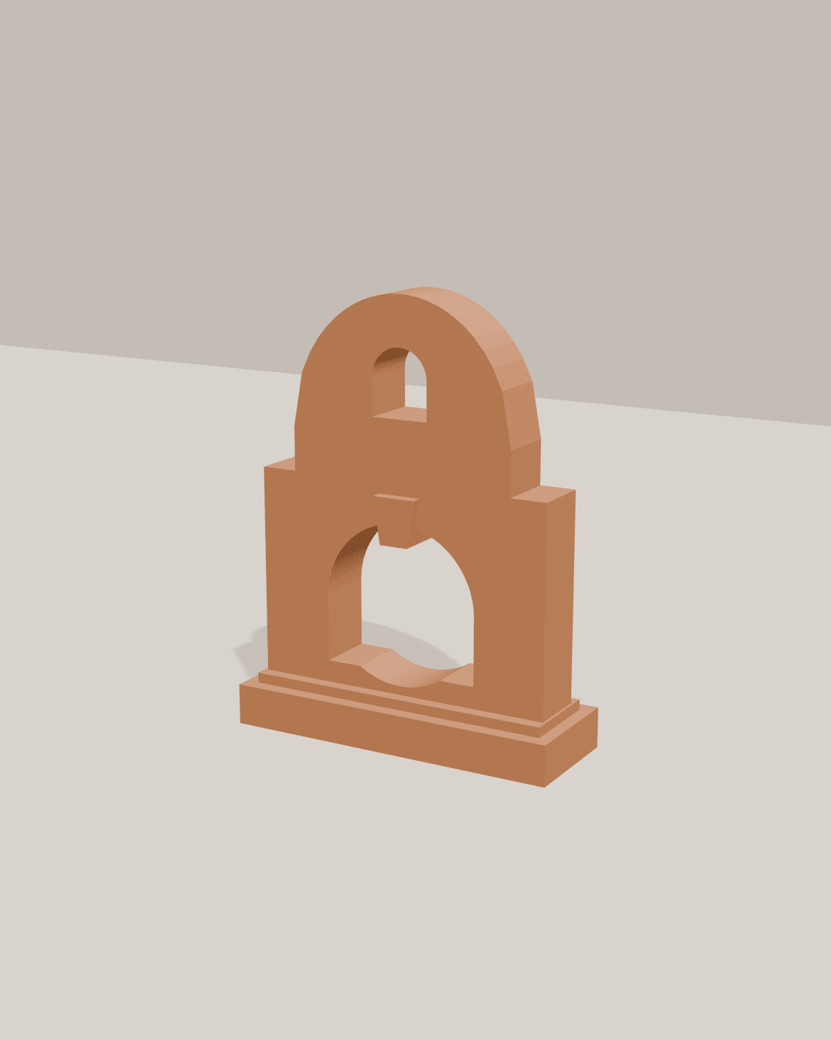 Mission Arch, studio view 1