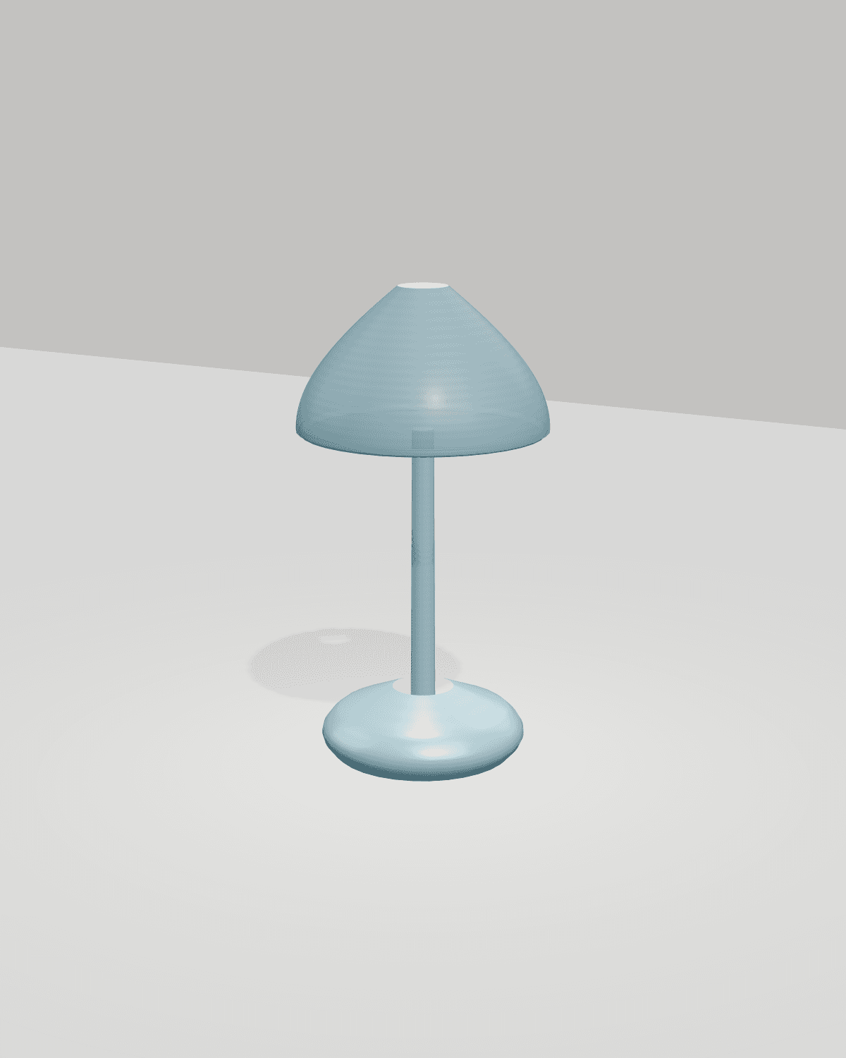 Waterfall Lamp – front view