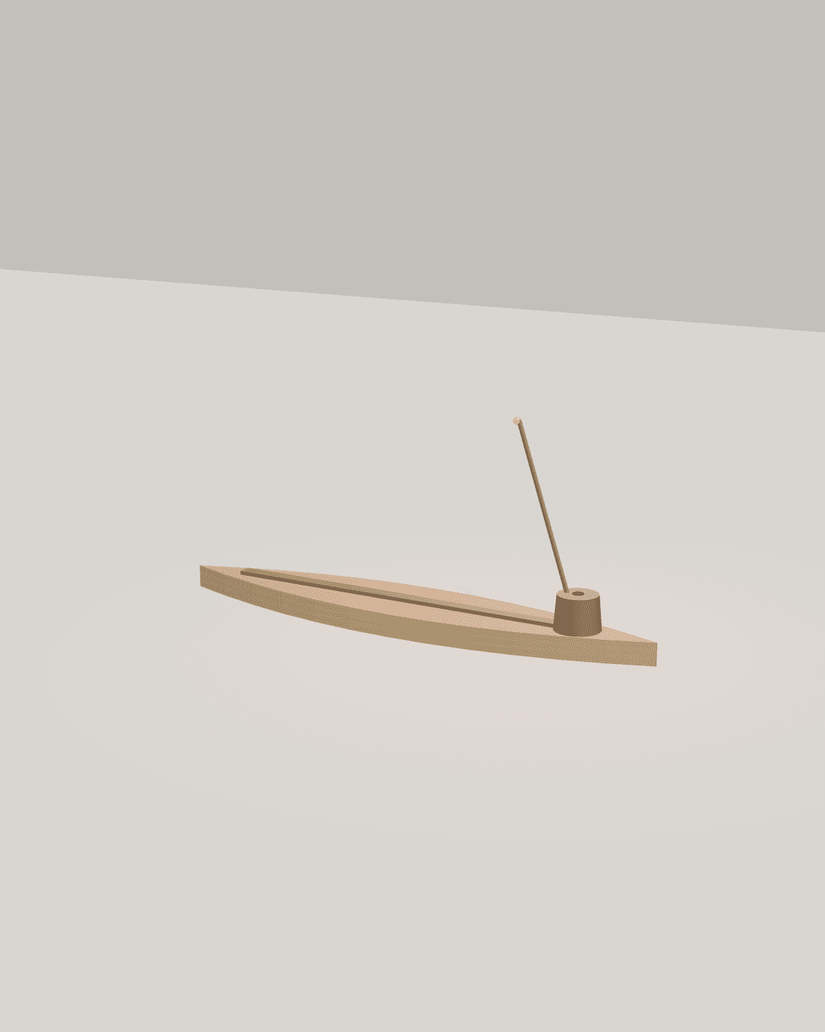 Offering Incense Holder, studio view 1