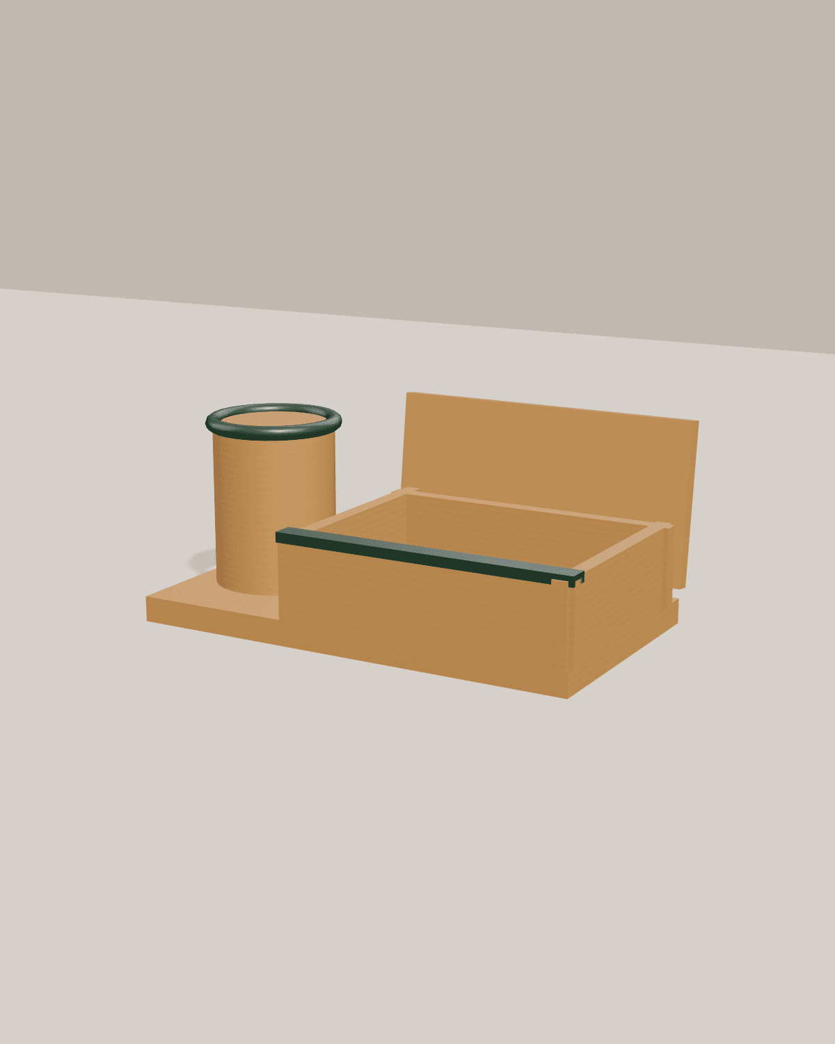 Seed Drawer Organizer, studio view 1