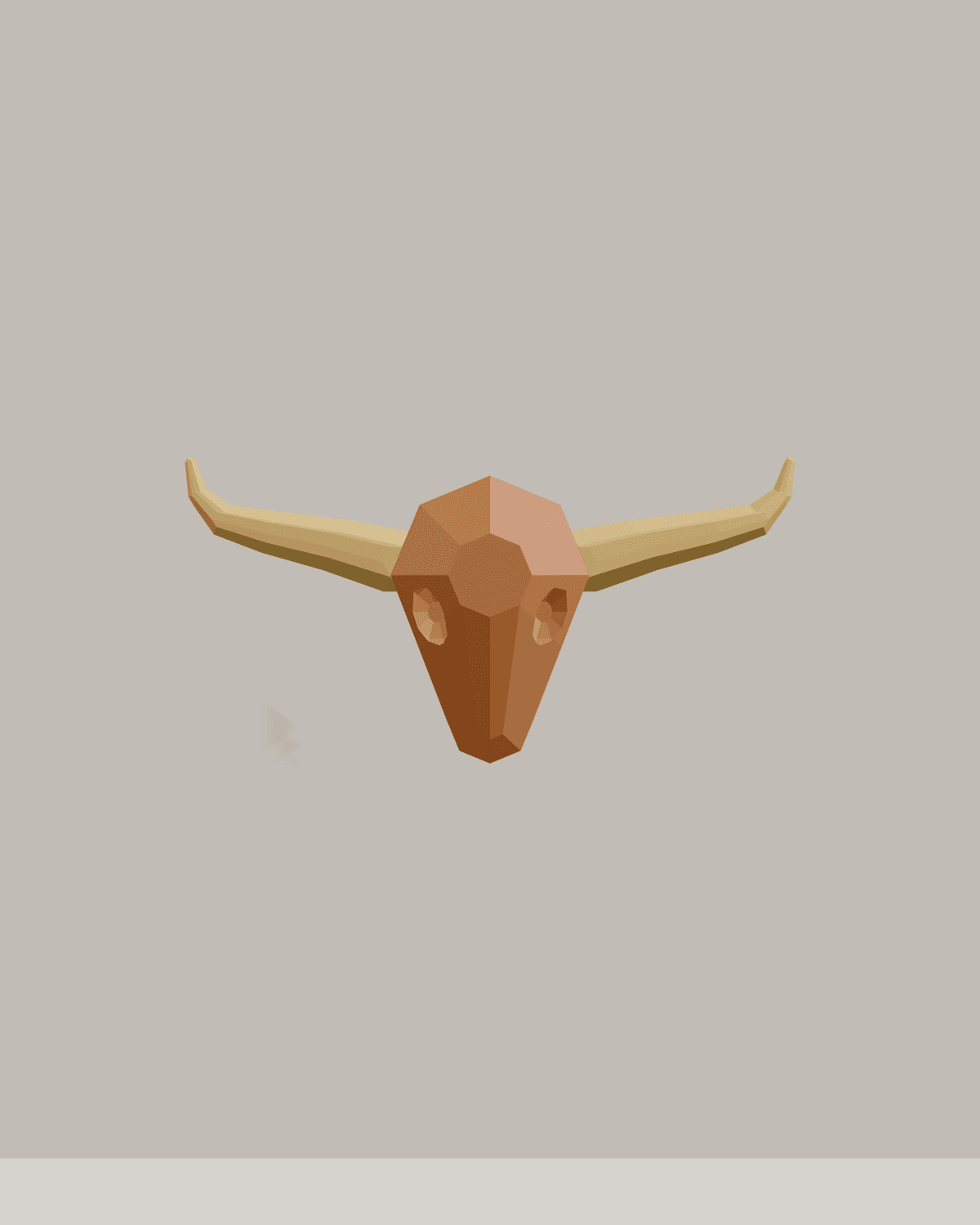 Longhorn wall sculpture from the Hill Country Heirloom collection